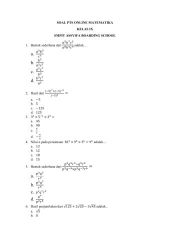 Pts math