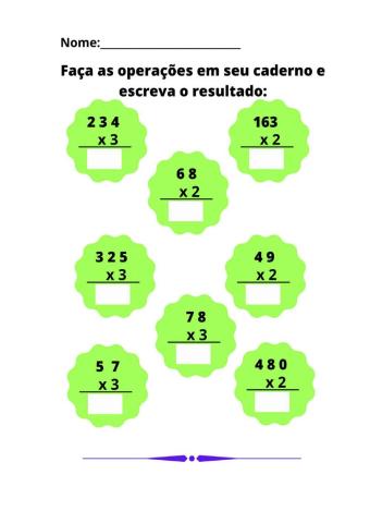 Multiplicação