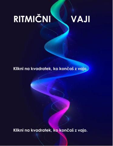 Ritmične vaje