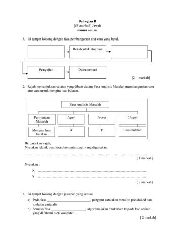 Bahagian B PAT ASK Tingkatan 2