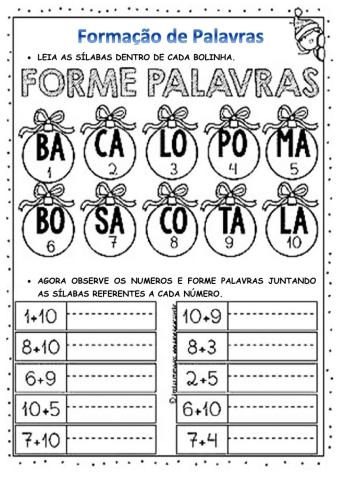 Formação de palavras