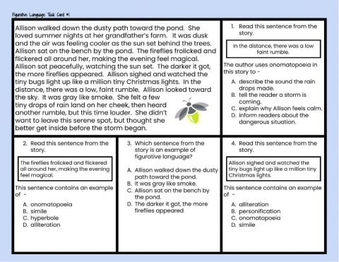 Figurative Language Set 1