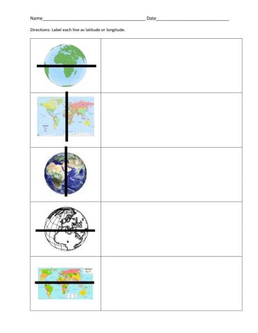 Label Latitude and Longitude 2