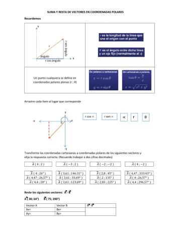 Vectores polares