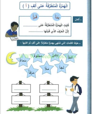 الهمزة المتطرفة على ألف