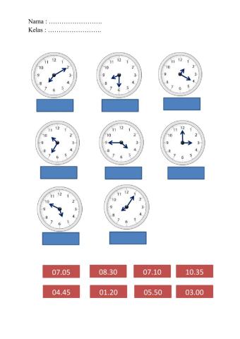 Latihan Soal Jam