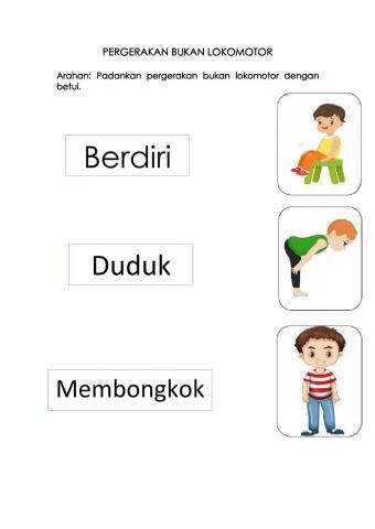 Pergerakan bukan lokomotor