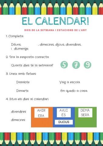 El calendari