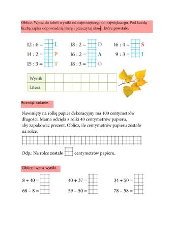 Edukacja wczesnoszkolna