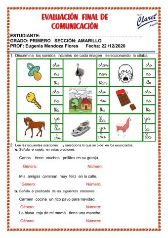 Evaluación  2