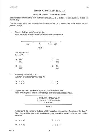 Maths PT3 1