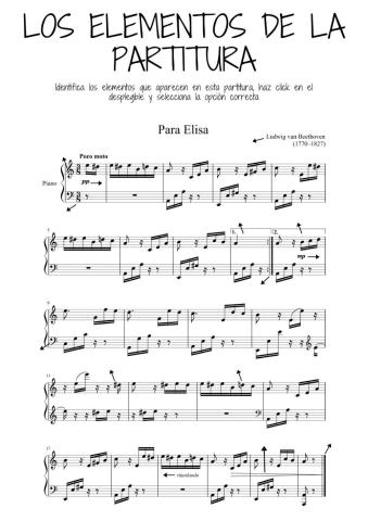 Elementos de la partitura