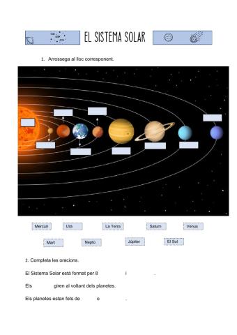 El sistema solar