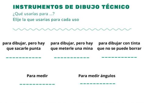 Instrumentos de dibujo técnico II