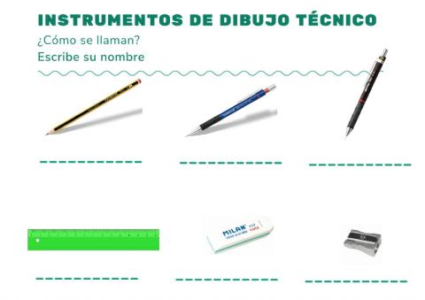 Instrumentos de dibujo Técnico III