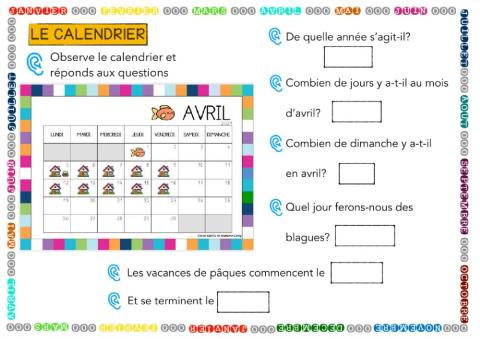 Calendrier 4