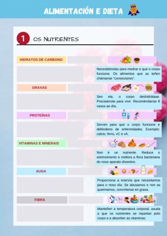 Alimentación e dieta