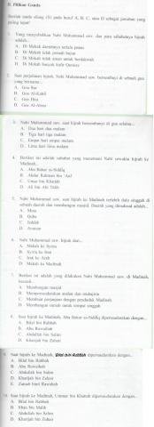 Latihan soal pai 7