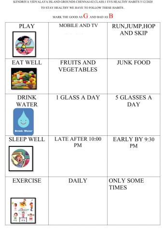 Healthy habits