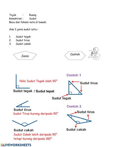 Unit 8 : Ruang