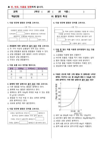 Science : material properties