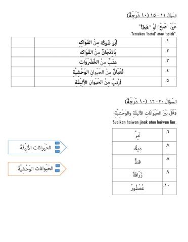 Lughatul Quran T3 LPAT 2