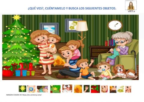 Familina en Navidad