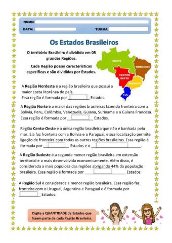 Atividade de Geografia