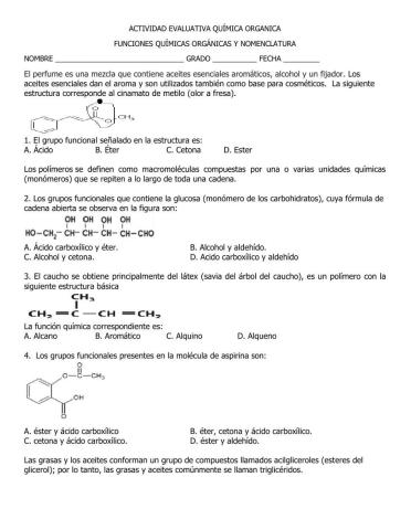 Nomenclatura de compuestos orgánicos