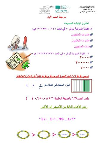 الباب الاول خامس