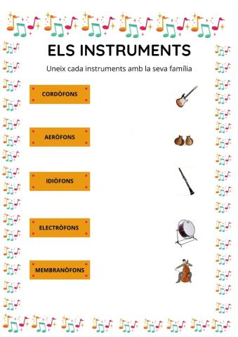 Els instruments musicals