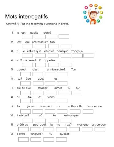 Les Interogatifs