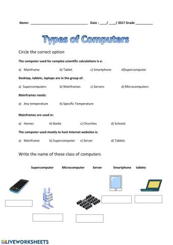 Types of Computers