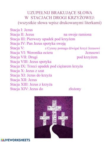 Stacje drogi krzyżowej