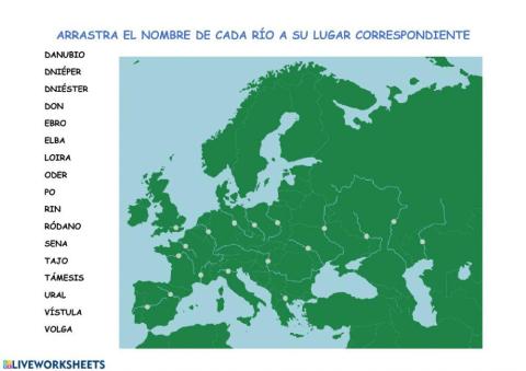 Ríos de Europa