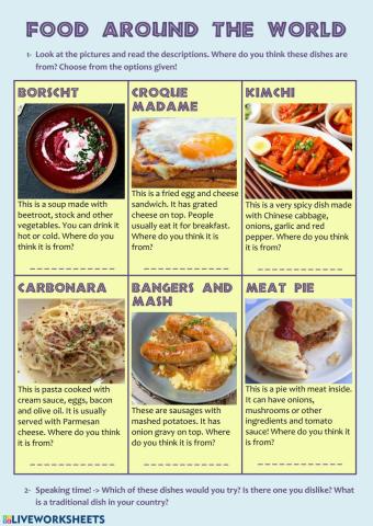 Food Around the World