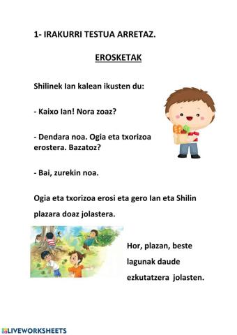 Erosketak