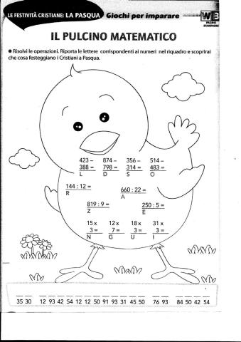 PULCINO MATEMATICO