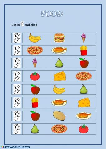 Food match 5