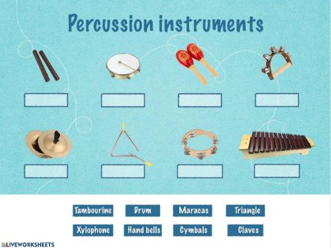 Percussion instruments