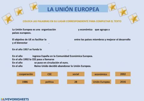 La unión europea