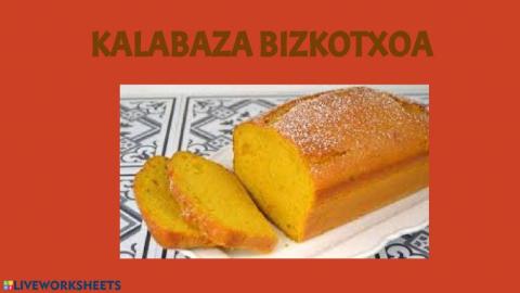 Kalabaza bizkotxoa