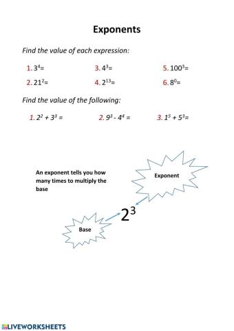 Exponents