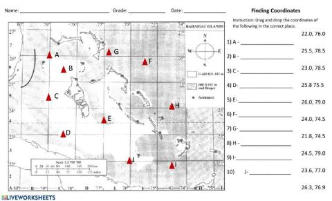 Finding Coordinates