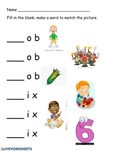 CVC beginning sound