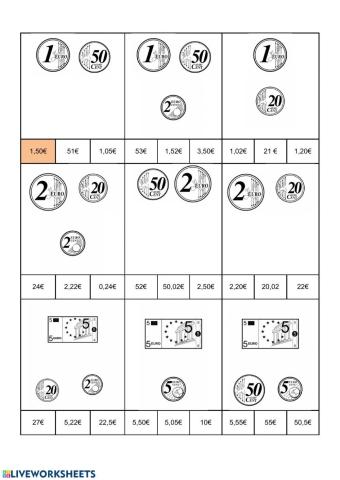 Monedas y billetes 9