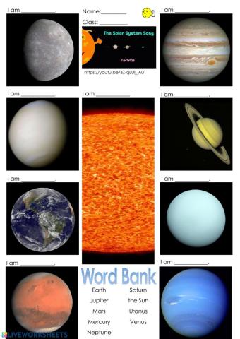 The Solar System Song