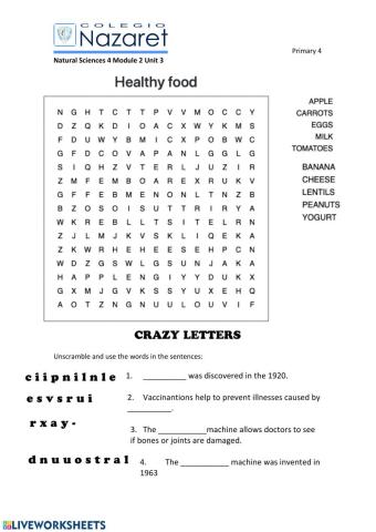 Health vocabulary