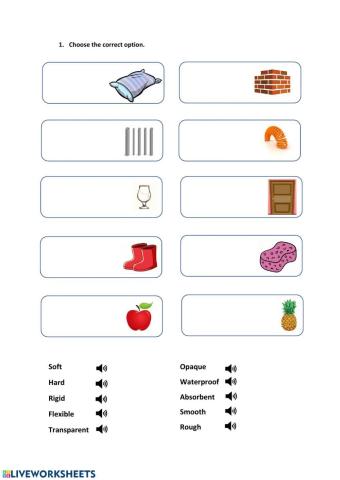 Properties of materials