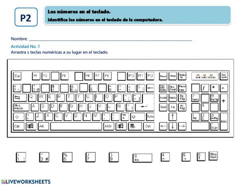 Teclado numérico